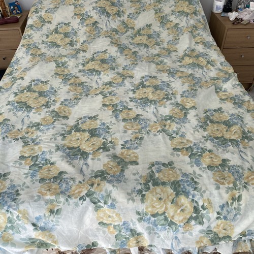 Vintage king size gelb blumen - king,
