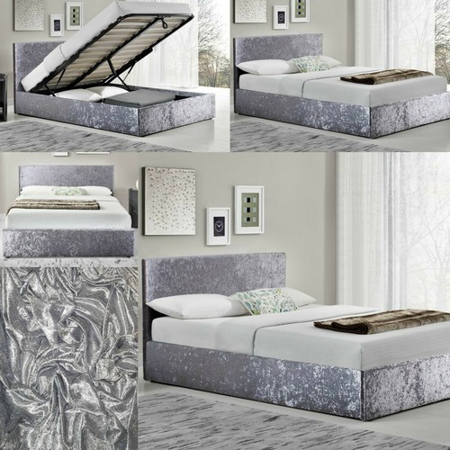 Diwan bettgestell bezug silber - bettgestell,