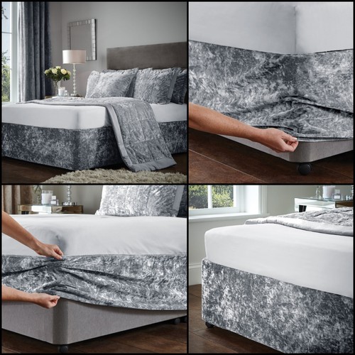 Crushed velvet diwan - velvet,