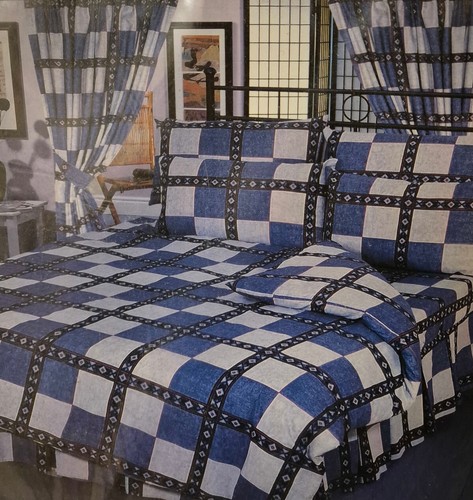 King size inka blau - size, bettbezug