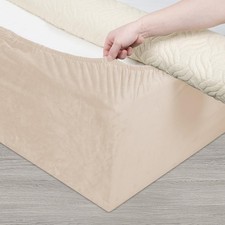 Bettgestell Wickelbezug Samt